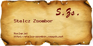 Stelcz Zsombor névjegykártya